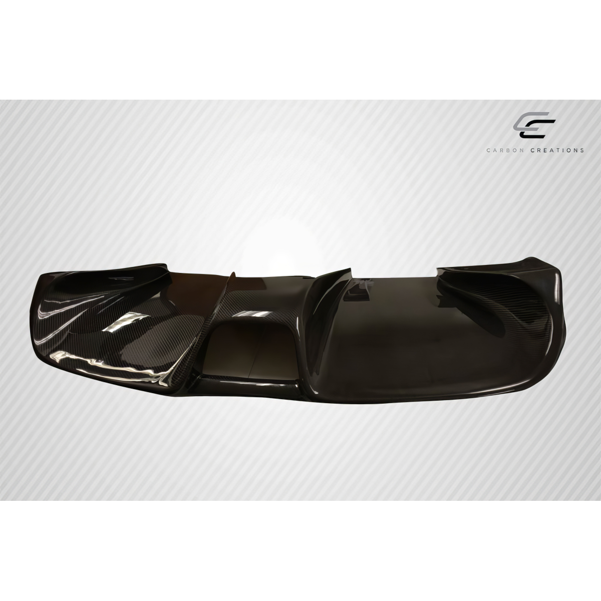 Modify your Chevrolet Corvette 2005 with our Exterior/Diffusers - Part viewed from a top front angle