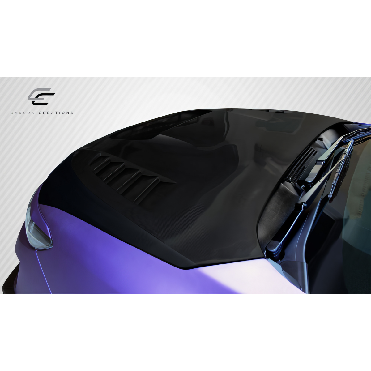 Modify your Subaru WRX 2015 with our Exterior/Hoods - Viewing from top down angle of the hood