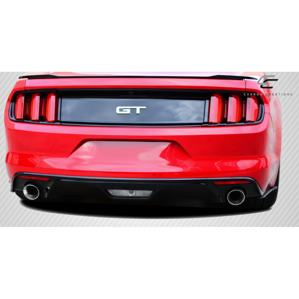 Modify your Ford GT 2015 with our Exterior/Rear Bumpers or Lips - Rear view at a straight angle