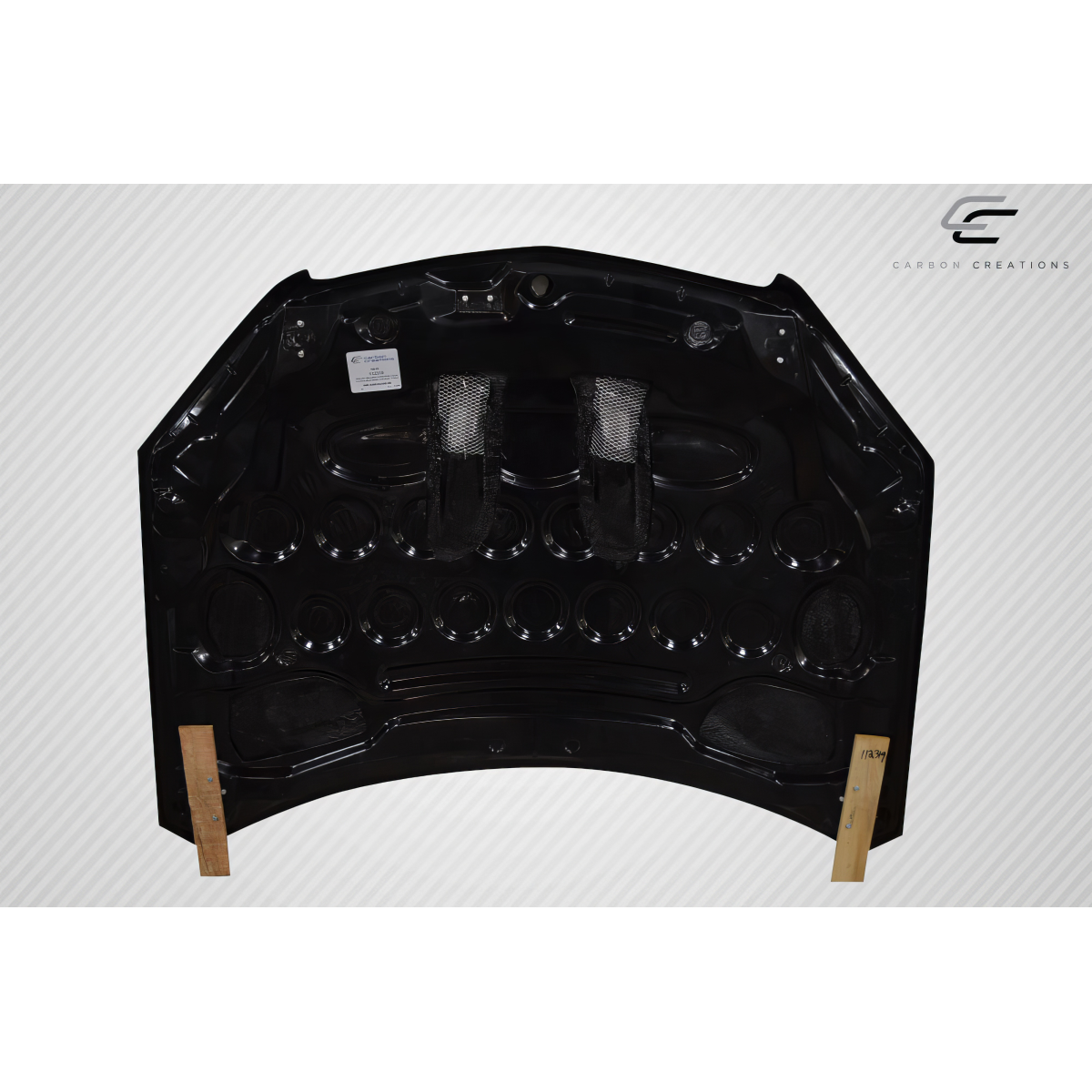 Modify your Mercedes-Benz C300 2008 with our Exterior/Hoods - Part shown from a top down angle