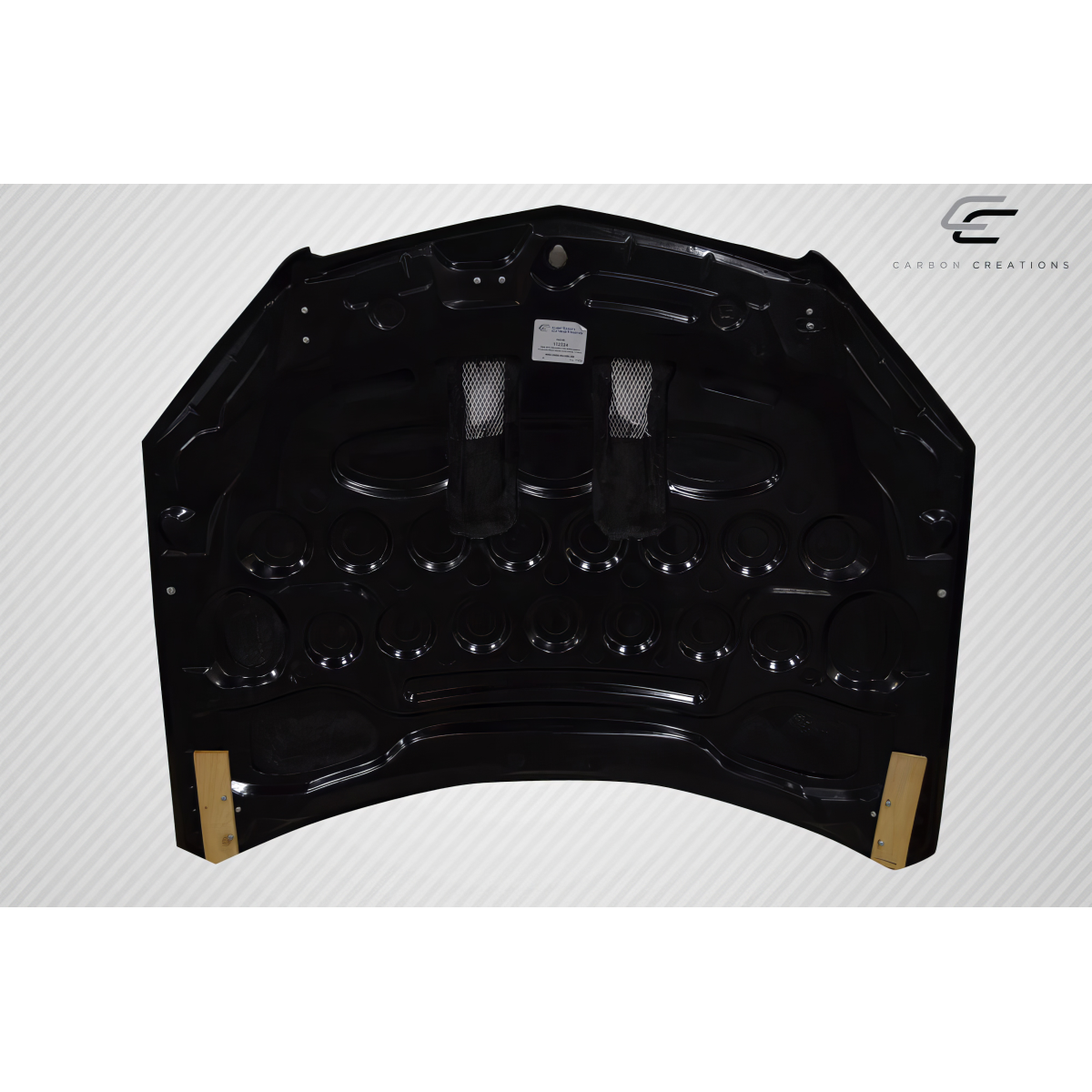 Modify your Mercedes-Benz C300 2008 with our Exterior/Hoods - The part is shown from a top-down angle