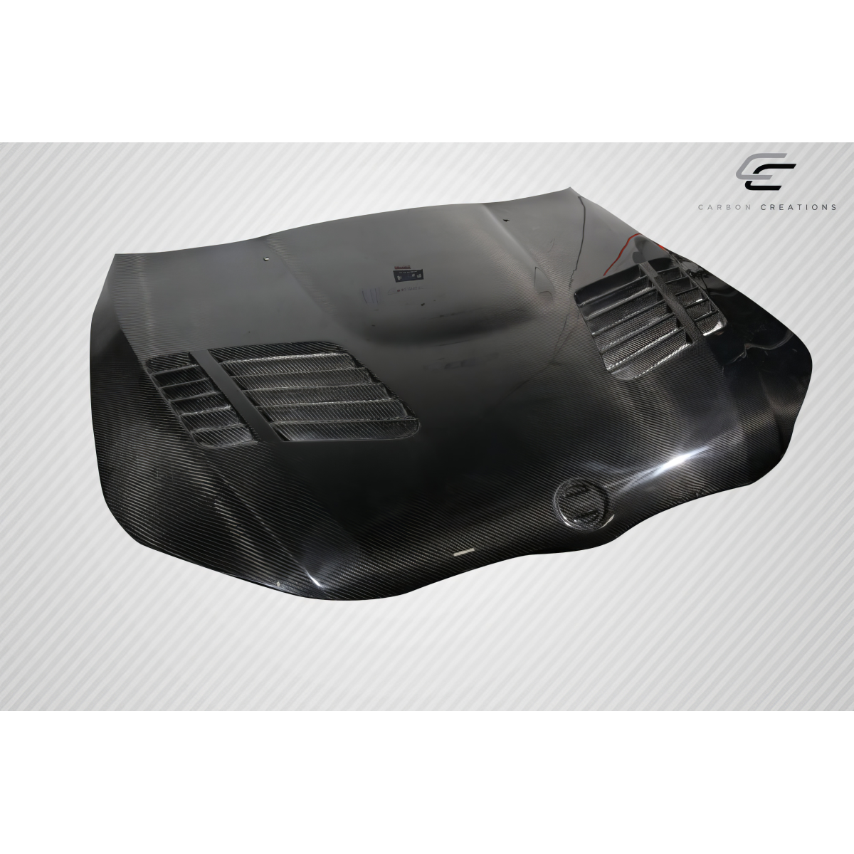 Modify your BMW 5-Series 2004 with our Exterior/Hoods - Viewed from above at a slight angle