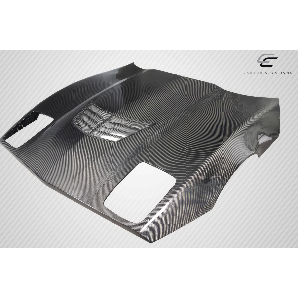 Modify your Chevrolet Corvette 1985 with our Exterior/Hoods - Part shown from a top down angle