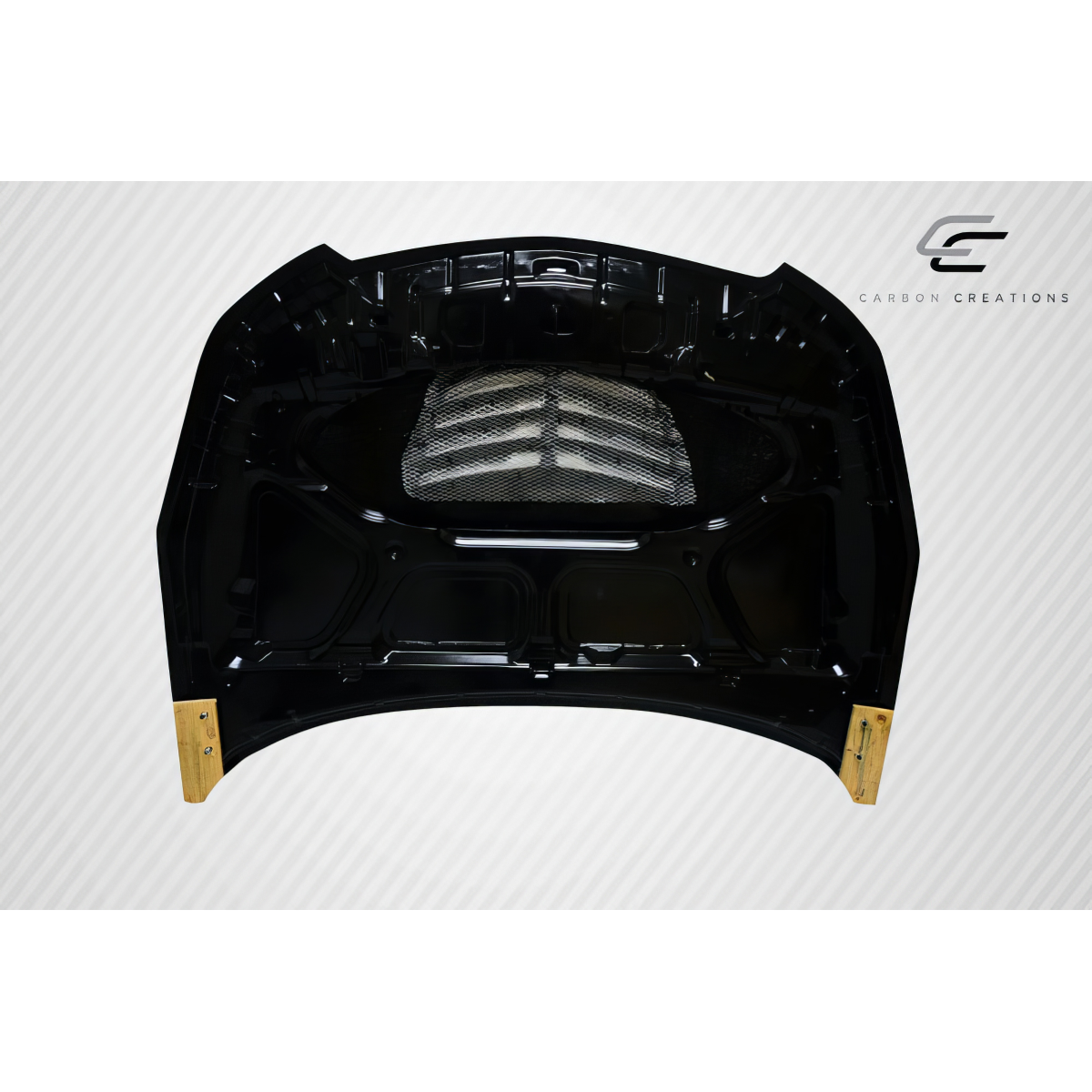 Modify your Chevrolet Cruze 2011 with our Exterior/Hoods - Part is viewed from top down angle