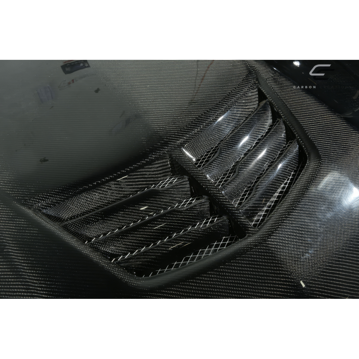 Modify your Chevrolet Cobalt 2005 with our Exterior/Hoods - Angled from slightly above and in front