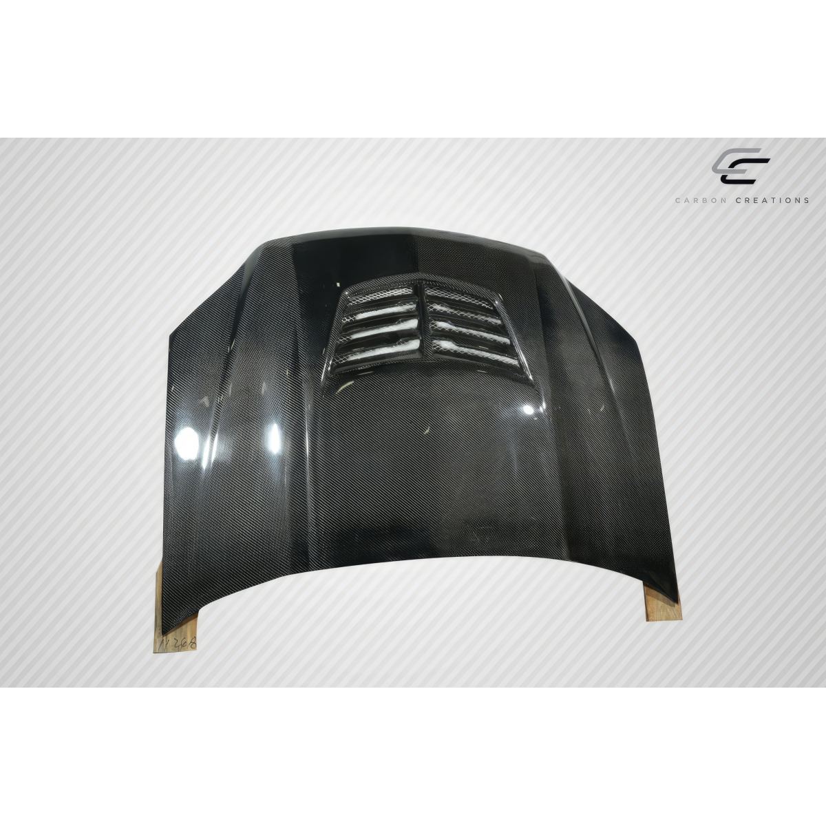 Modify your Chevrolet Cobalt 2005 with our Exterior/Hoods - Top view directly facing the hood part