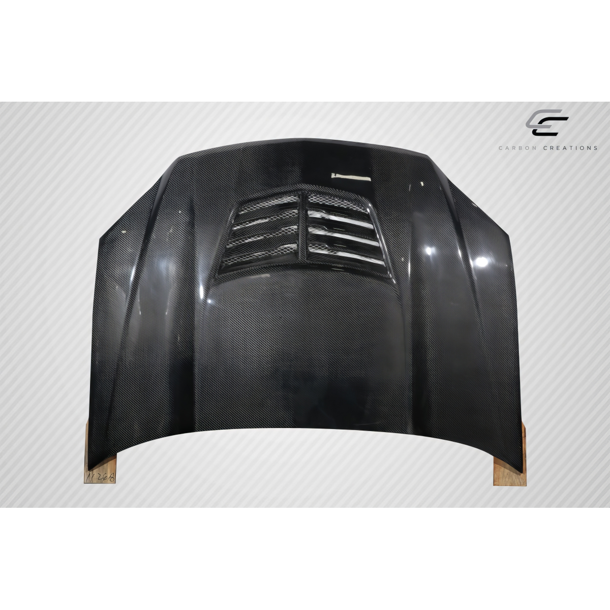 Modify your Chevrolet Cobalt 2005 with our Exterior/Hoods - Top view slightly angled downwards