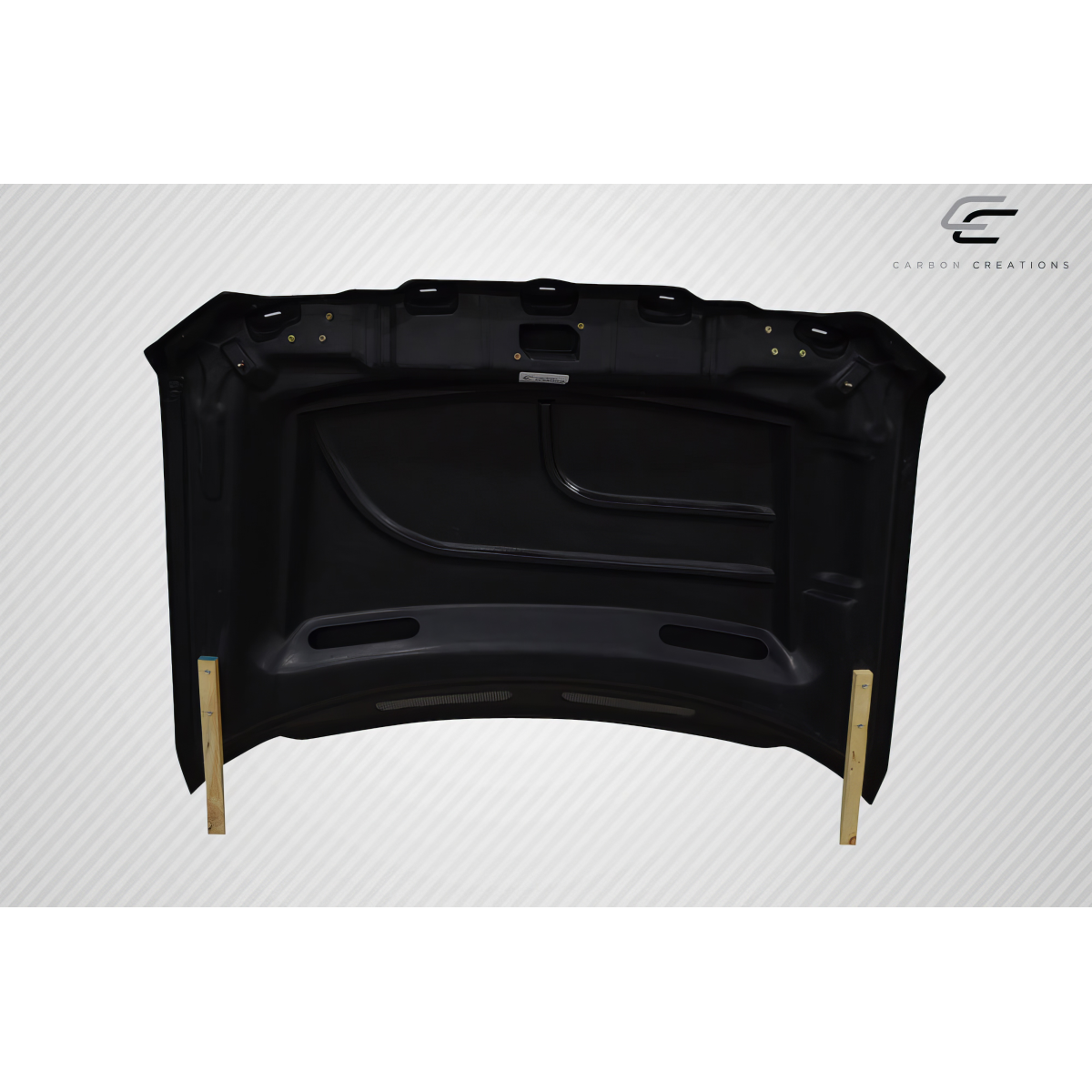 Modify your Ford F-150 2009 with our Exterior/Hoods - Part shown at a front angle top view