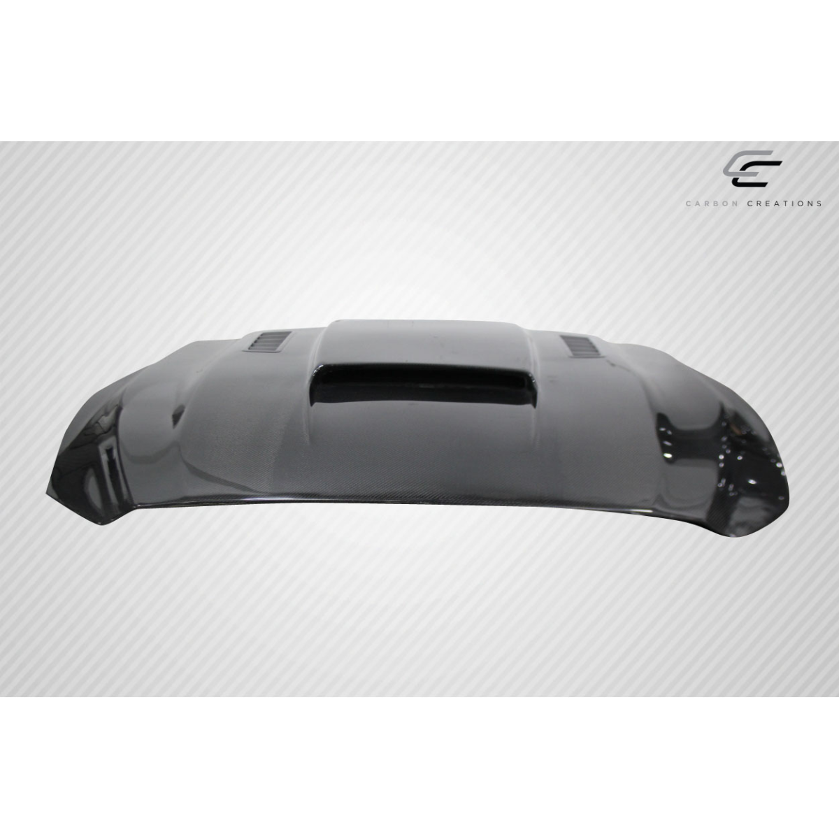 Modify your Ford Mustang 2015 with our Exterior/Hoods - The part is shown from a top-down angle