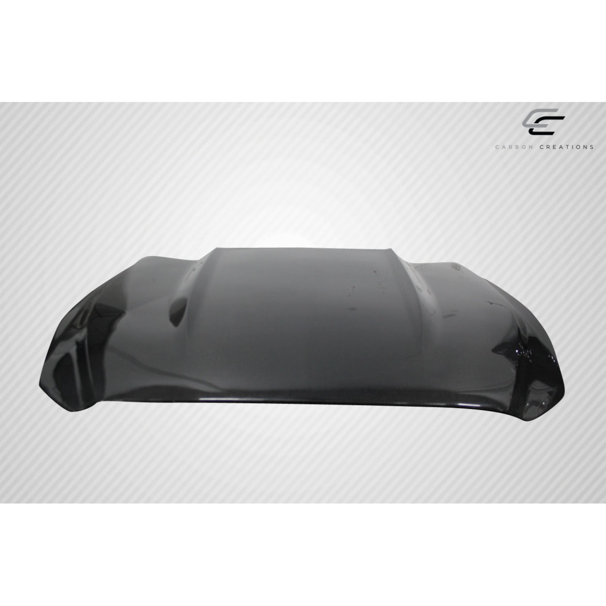 Modify your Ford Mustang 2015 with our Exterior/Hoods - The part is viewed from a slight angle overhead