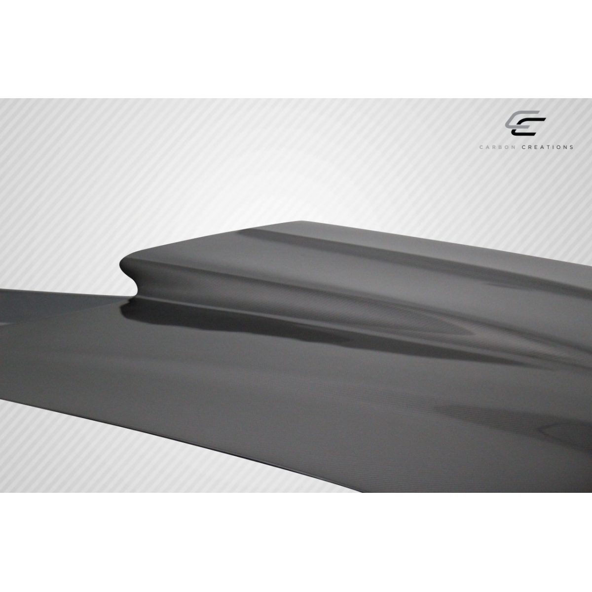 Modify your Pontiac G8 2008 with our Exterior/Hoods - Part viewed from a low angle slightly above