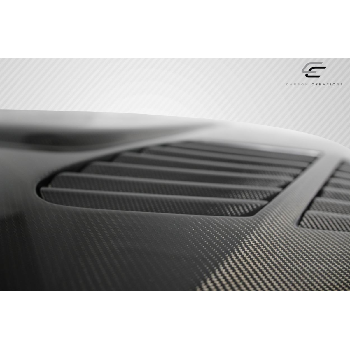 Modify your BMW 3-Series 1999 with our Exterior/Hoods - Top down view of carbon fiber hood