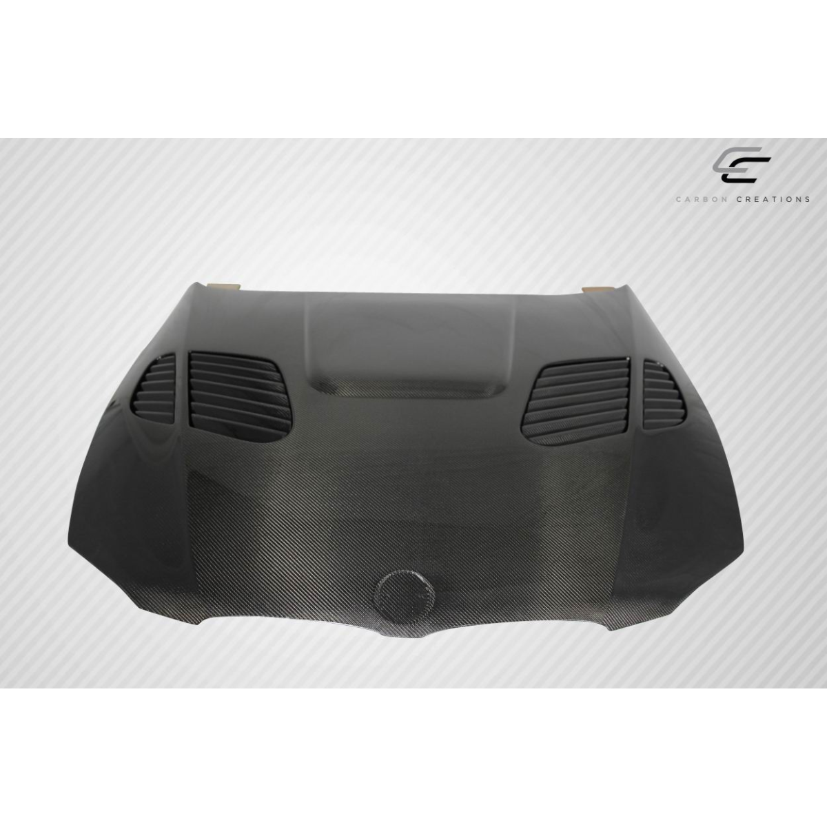 Modify your BMW M3 2008 with our Exterior/Hoods - Front view at a slight angle