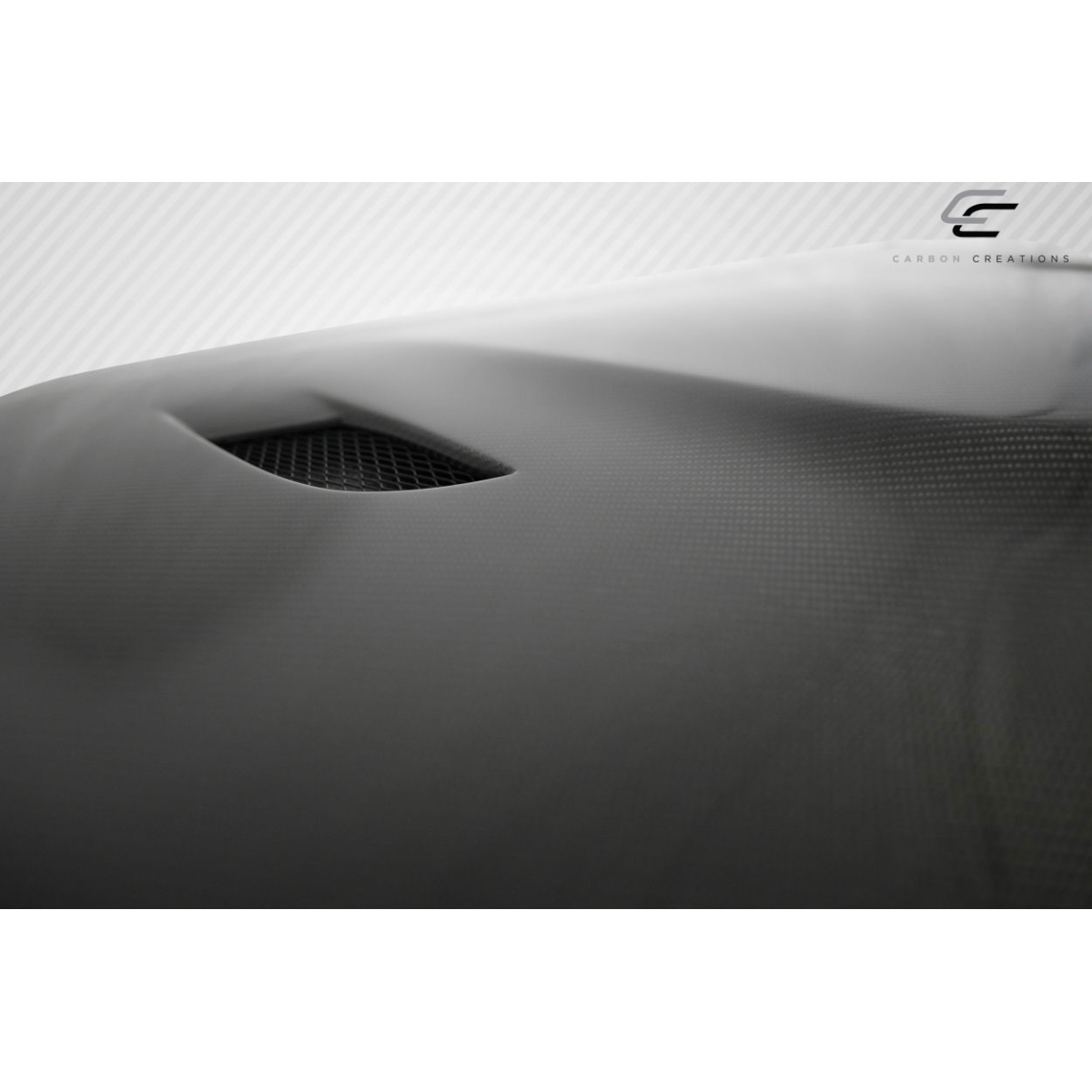 Modify your BMW M3 2014 with our Exterior/Hoods - Angled overhead view of carbon fiber hood