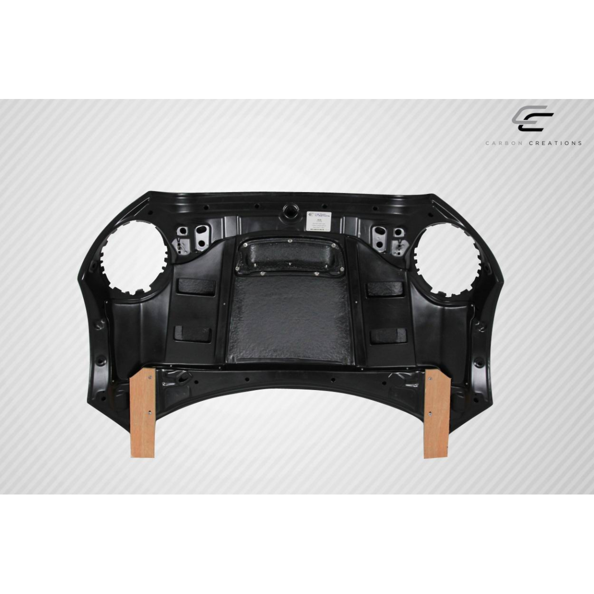 Modify your Mini Cooper 2014 with our Exterior/Hoods - Part is viewed from a top down angle