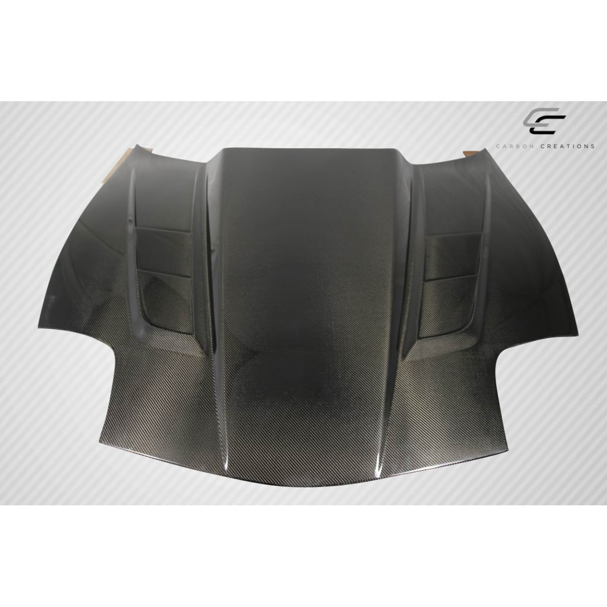 Modify your Chevrolet Corvette 1997 with our Exterior/Hoods - Hood shown from a top down angle