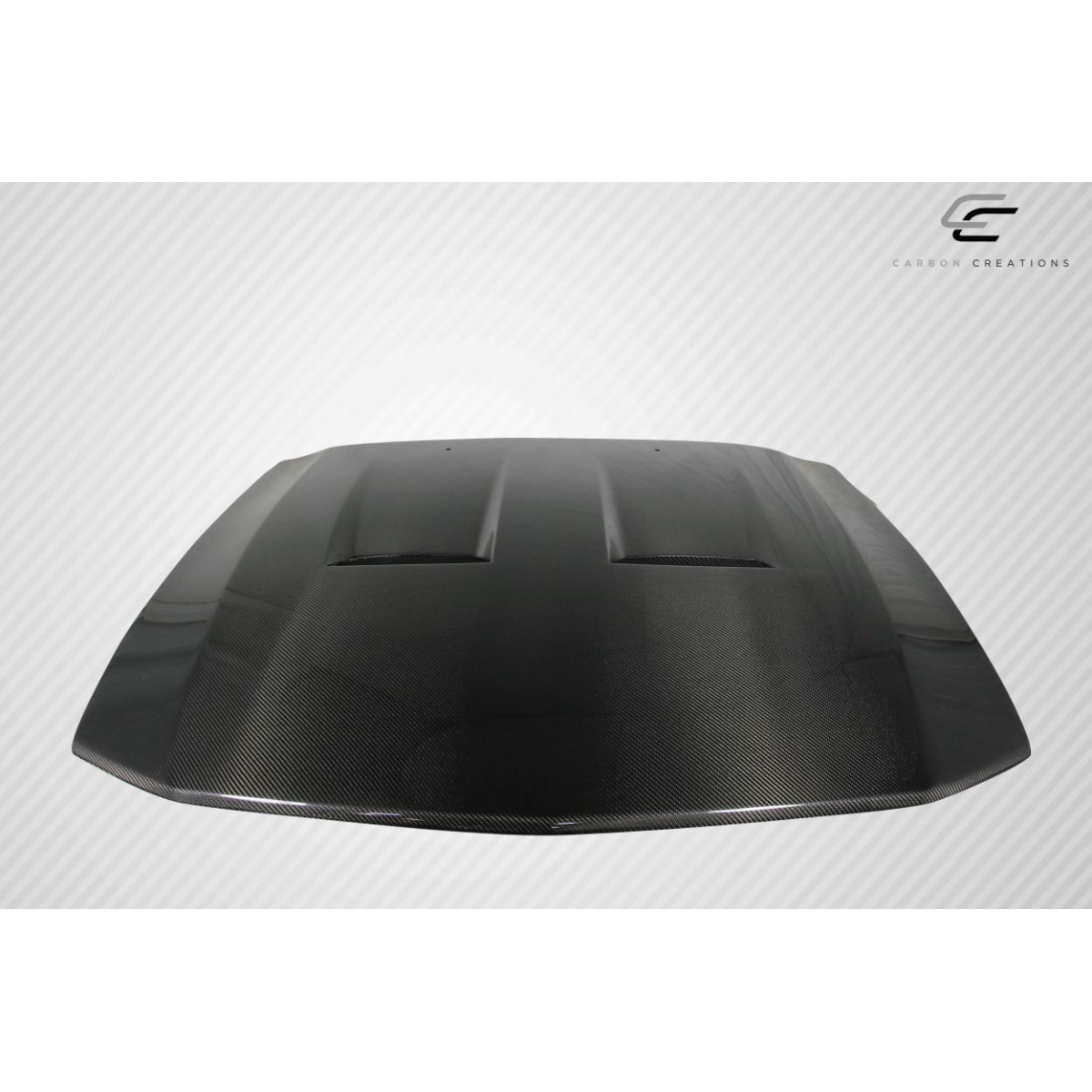 Modify your Ford Mustang 2005 with our Exterior/Hoods - Angled view from above showcasing the hood design