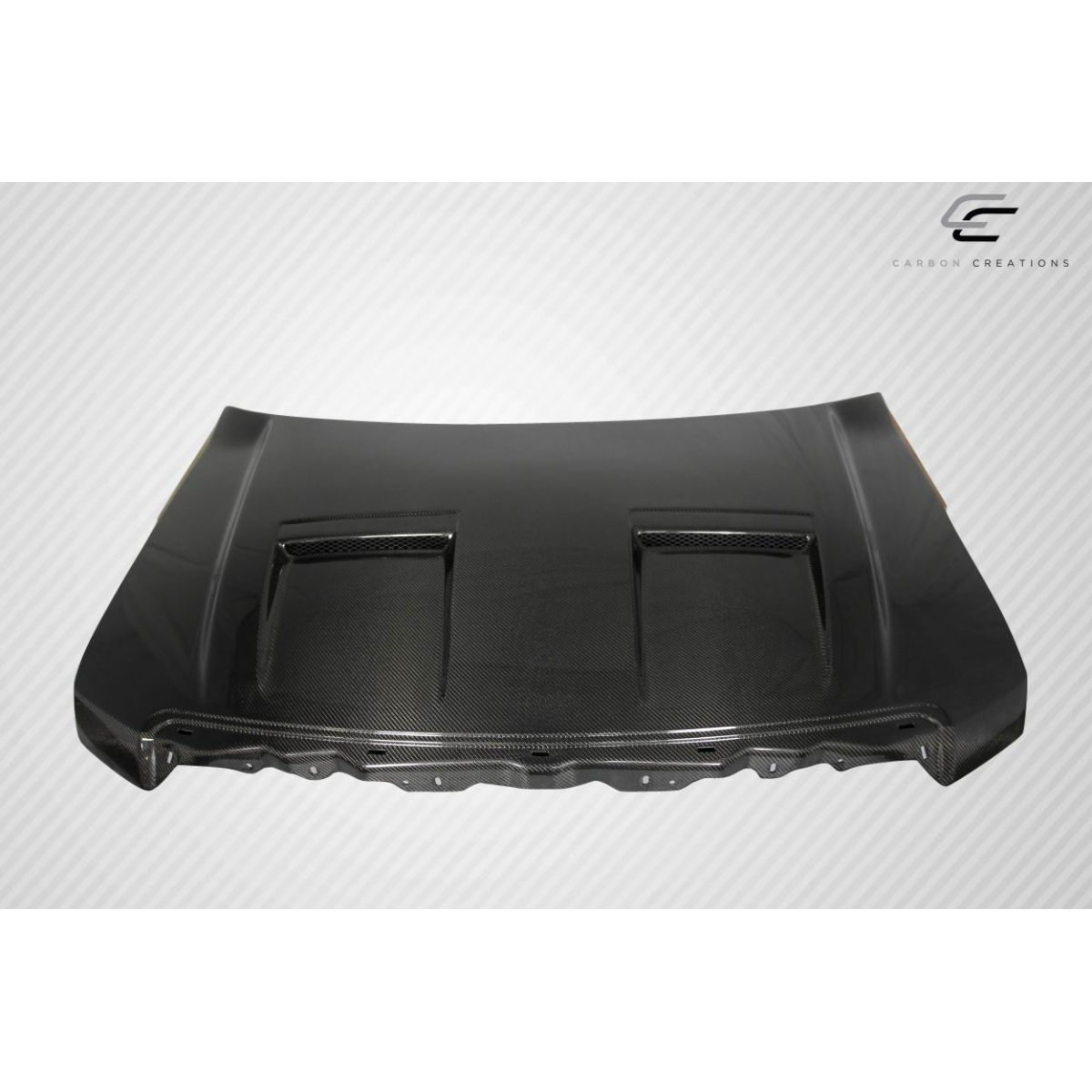 Modify your Ford F-150 2009 with our Exterior/Hoods - Image shows hood top at a slight angle