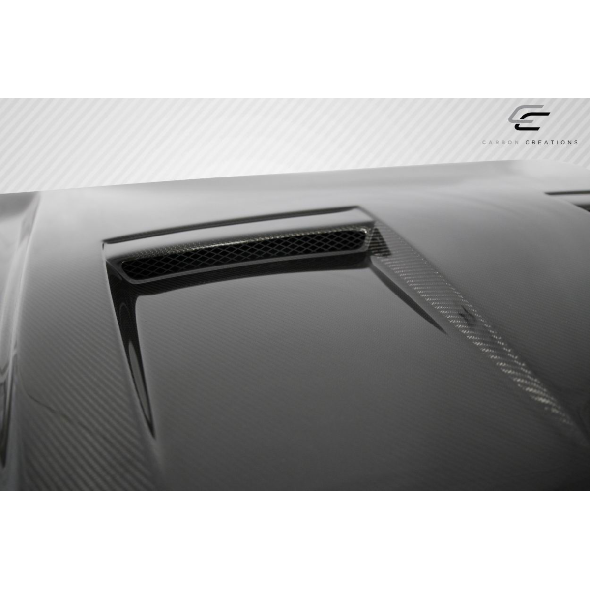 Modify your Ford F-150 2009 with our Exterior/Hoods - Shown from a slight overhead angle