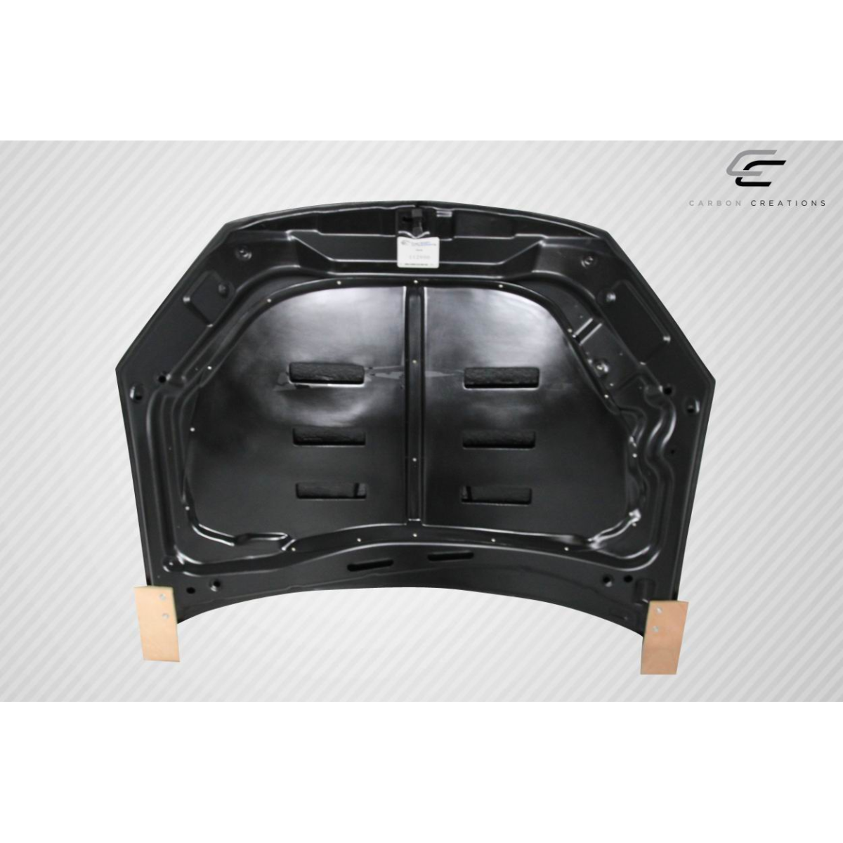Modify your Hyundai Genesis 2013 with our Exterior/Hoods - Image shows part from a front angle