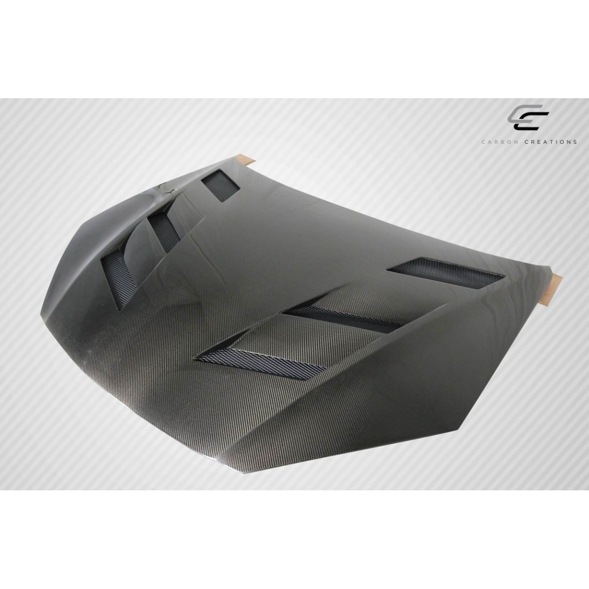 Modify your Hyundai Genesis 2013 with our Exterior/Hoods - Horizontally angled view of the hood