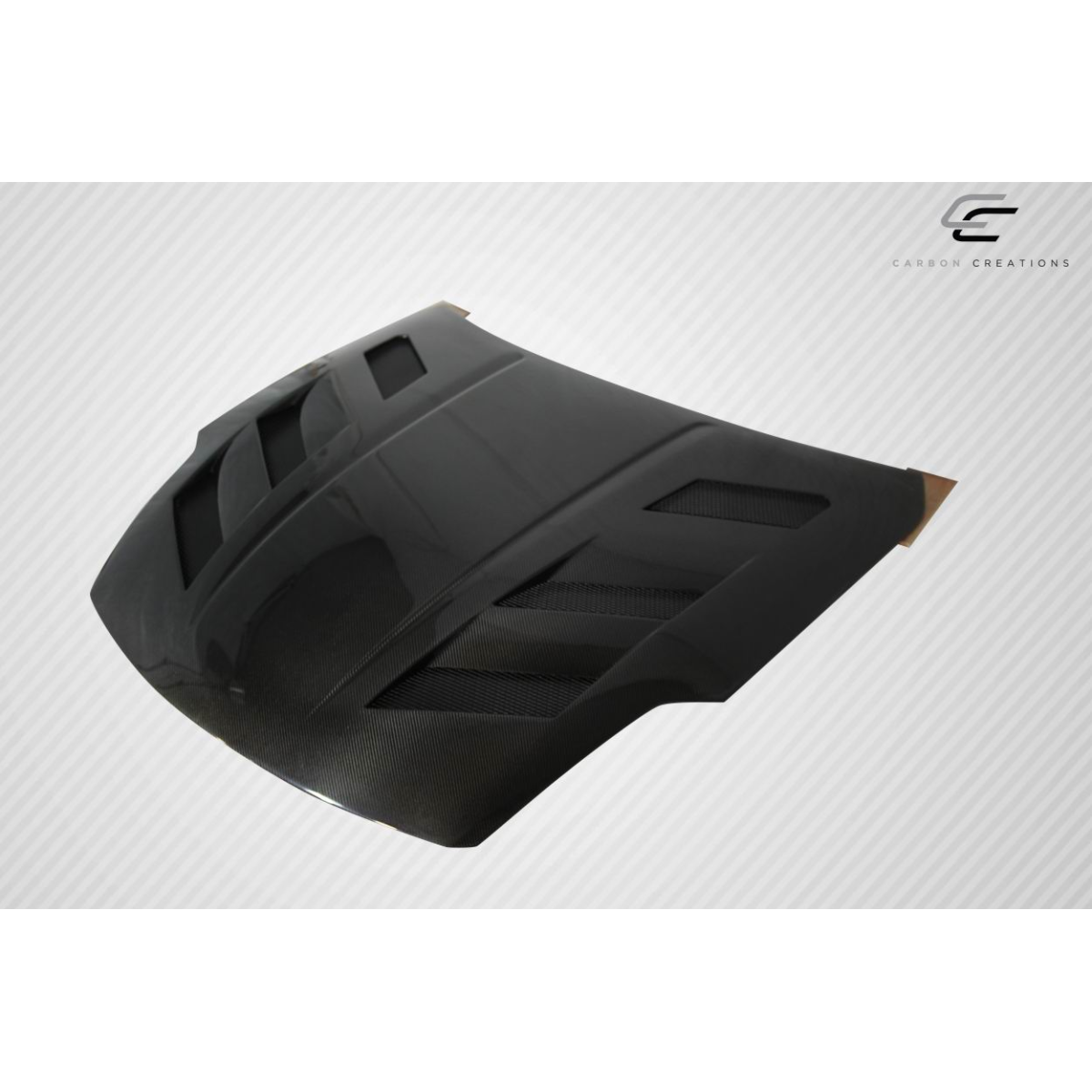 Modify your Nissan 350Z 2007 with our Exterior/Hoods - Viewed from slightly above at an angle