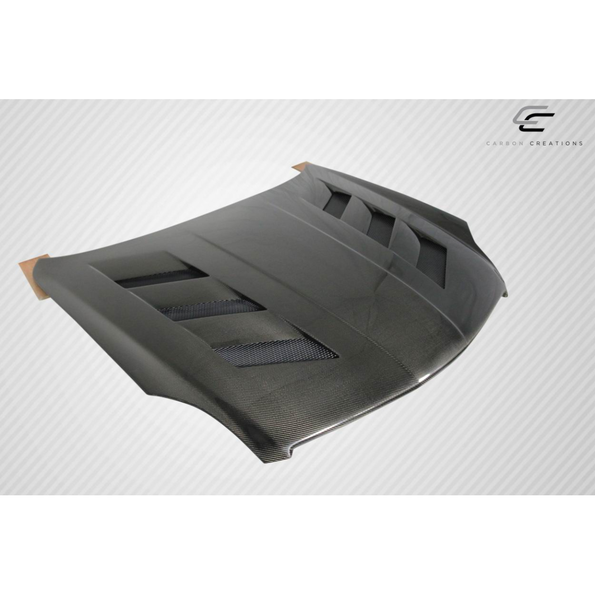 Modify your Infiniti G35 2003 with our Exterior/Hoods - Part viewed at a slight top angle