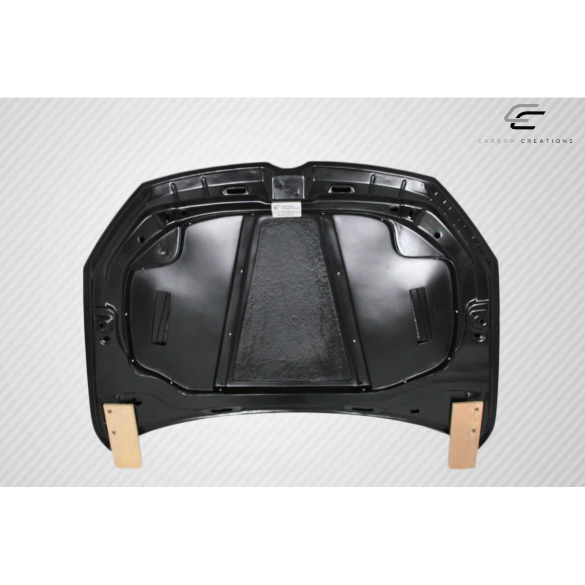 Modify your Volkswagen Golf 2015 with our Exterior/Hoods - Image shows hood part from a top-down view
