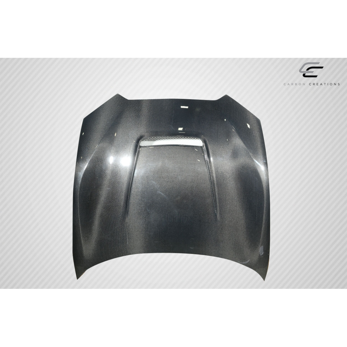 Modify your Mazda Miata 2016 with our Exterior/Hoods - Front top view of carbon fiber hood