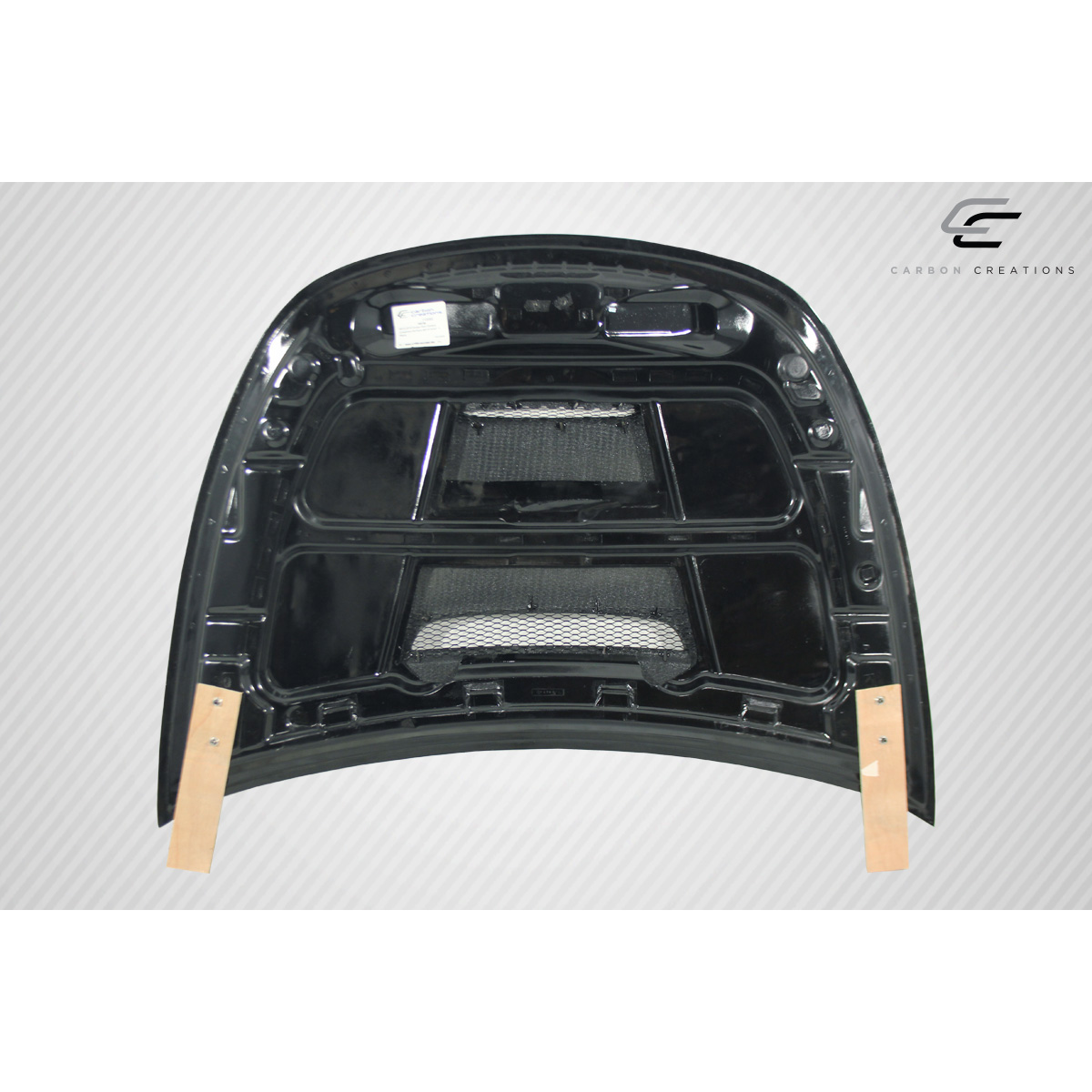 Modify your Dodge Dart 2013 with our Exterior/Hoods - Image shows part from a top down view