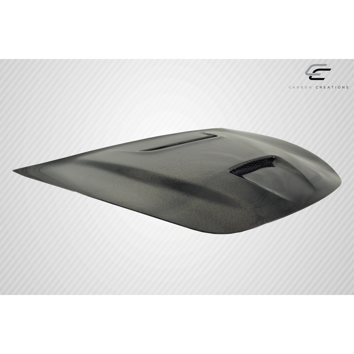 Modify your Dodge Dart 2013 with our Exterior/Hoods - Viewed from a slight angle above and to the side