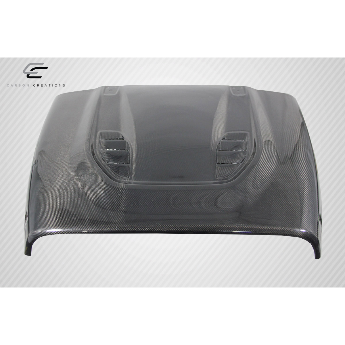 Modify your Jeep Wrangler 1997 with our Exterior/Hoods - Viewed from a top down angle