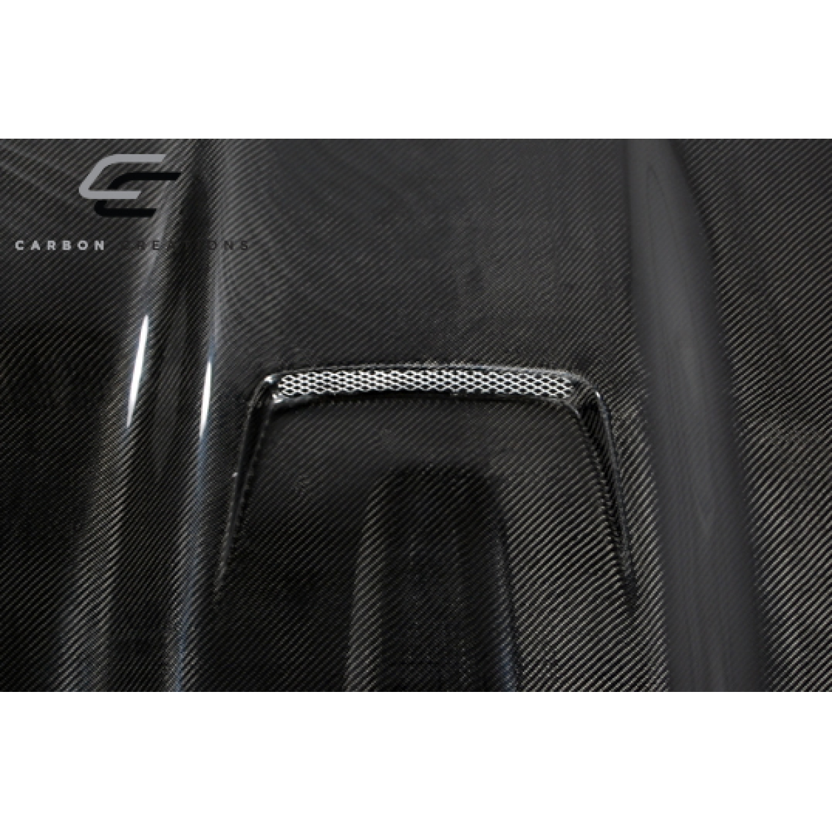 Modify your Chevrolet Corvette 2005 with our Exterior/Hoods - The part is viewed from slightly above