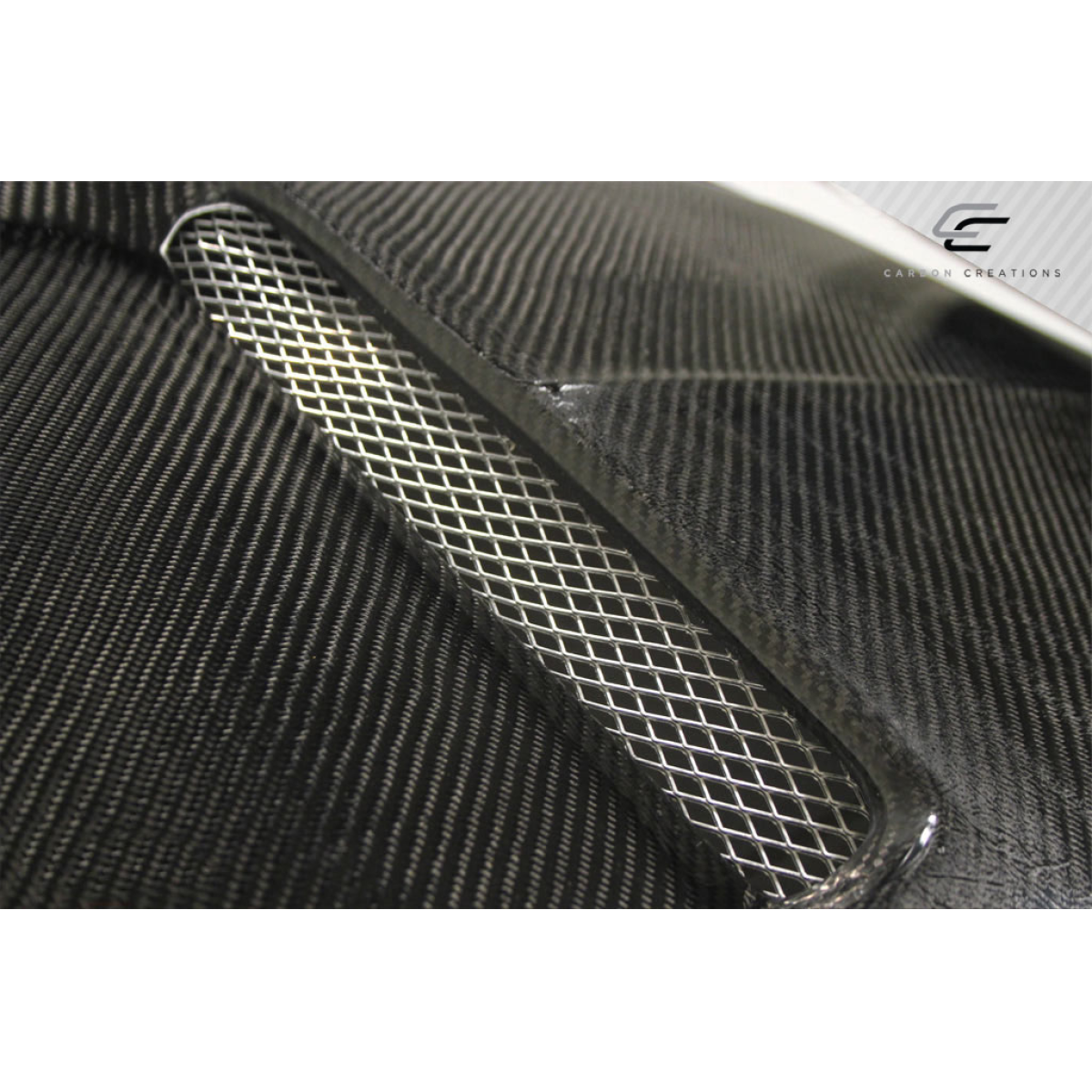 Modify your Chevrolet Camaro 2010 with our Exterior/Hoods - Angle of part view is top down