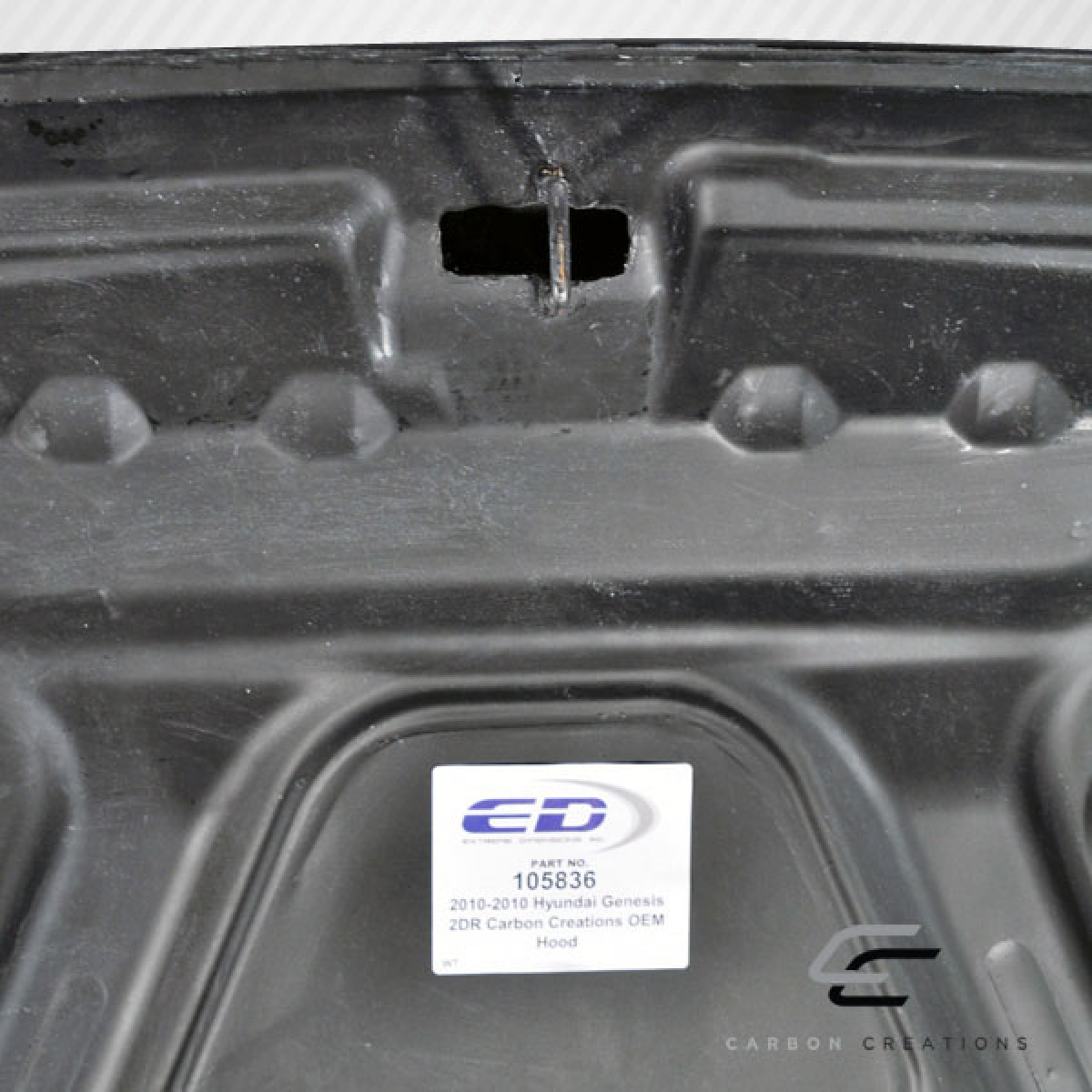 Modify your Genesis G70 2010 with our Exterior/Hoods - Part image is shown from a top down angle