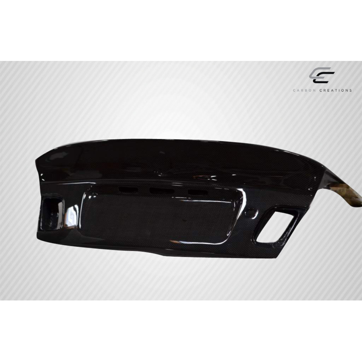 Modify your BMW 3-Series 1999 with our Exterior/Trunks - Angle is top down showcasing the trunk part