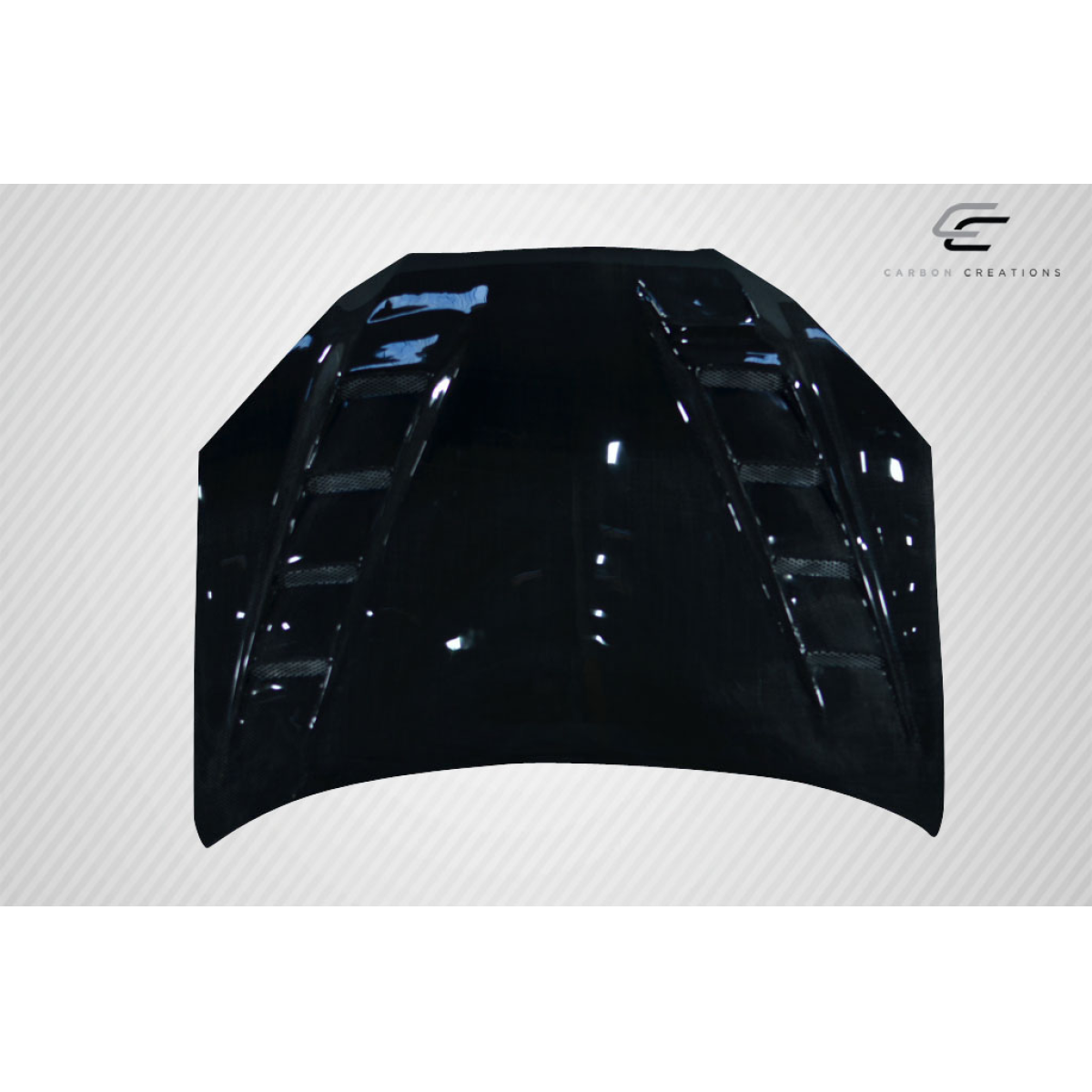 Modify your Genesis G70 2010 with our Exterior/Hoods - Part is viewed from a slightly angled top perspective