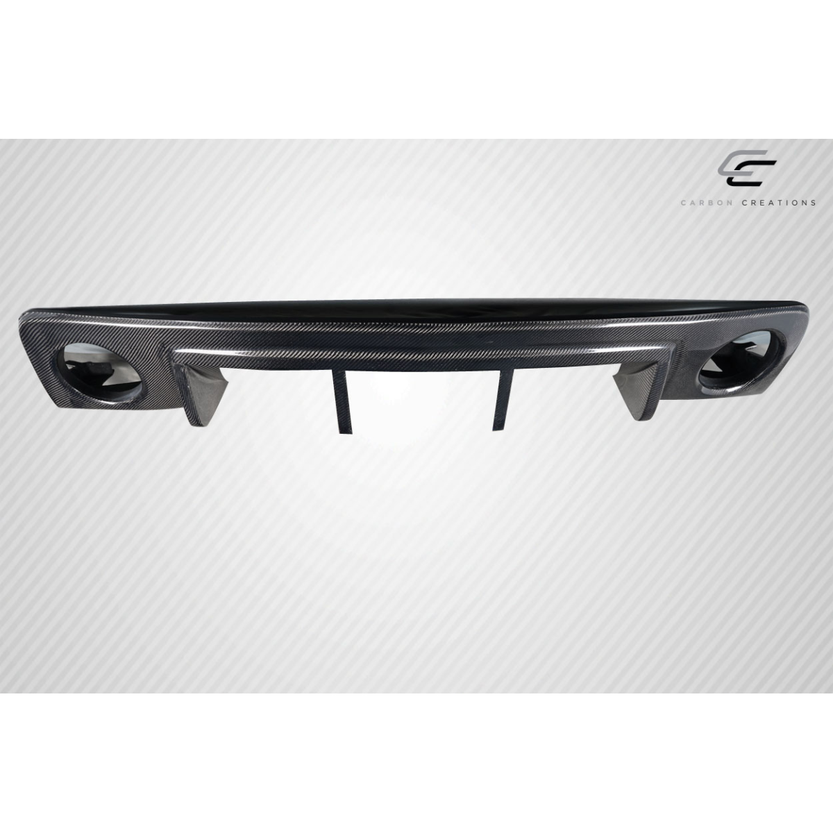 Modify your Chevrolet Camaro 2010 with our Exterior/Diffusers - Front view of rear diffuser at a slight angle