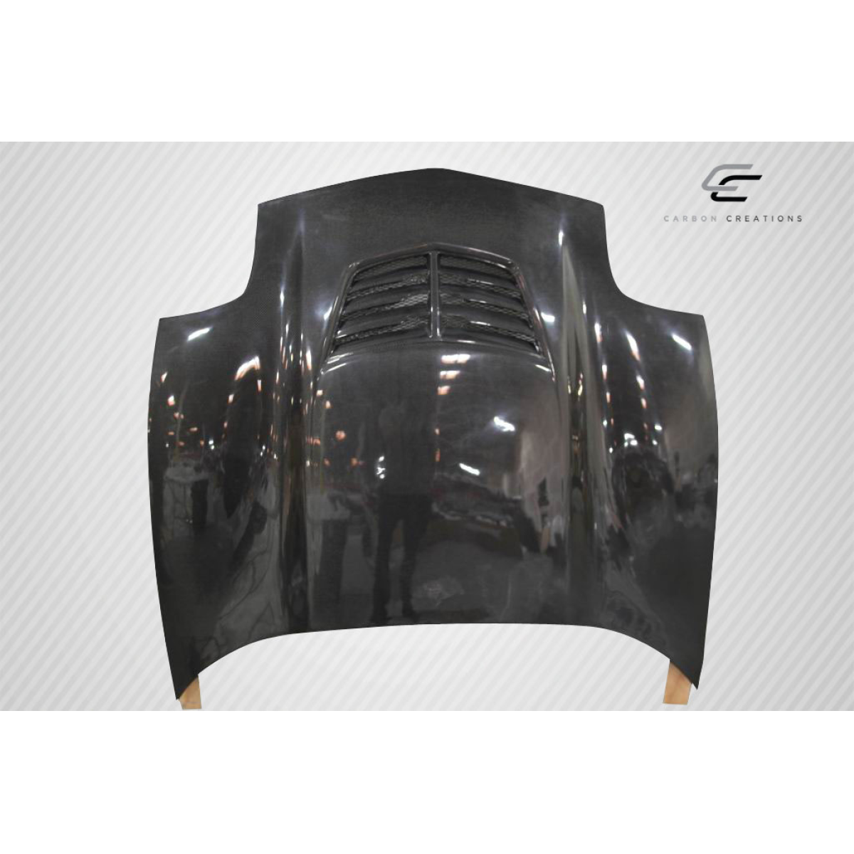 Modify your Chevrolet Corvette 1997 with our Exterior/Hoods - Part shown from front view angle