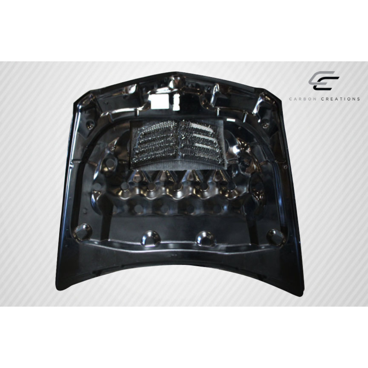 Modify your Cadillac CTS 2009 with our Exterior/Hoods - Top view of hoods from a slight angle