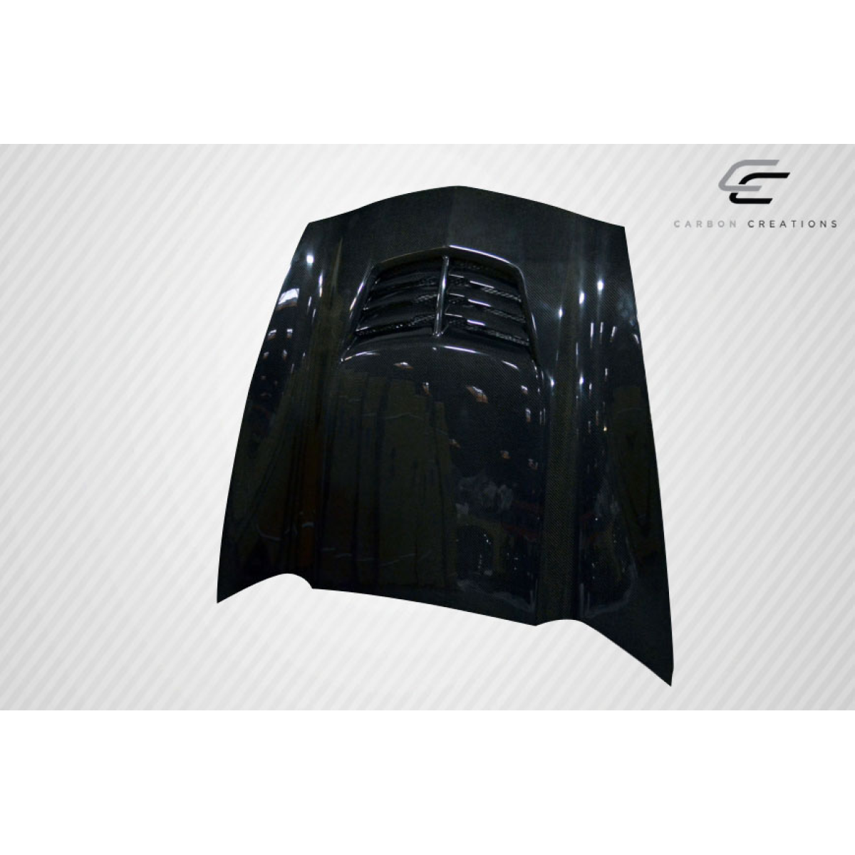 Modify your Chevrolet Corvette 2014 with our Exterior/Hoods - Front view slightly angled at upper perspective