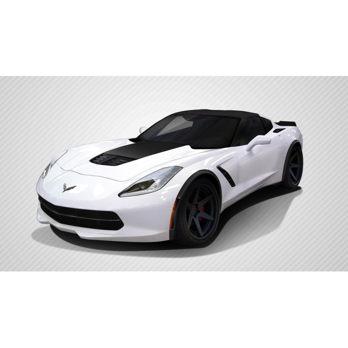 Modify your Chevrolet Corvette 2014 with our Exterior/Fenders - Angled view showcasing sleek design features