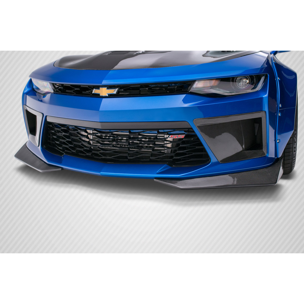 Modify your Chevrolet Camaro 2016 with our Exterior/Other Exterior - Front view at low angle