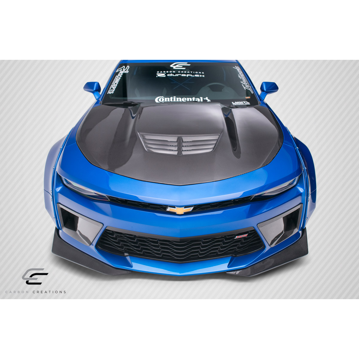 Modify your Chevrolet Camaro 2016 with our Exterior/Other Exterior - Front view of the vehicle at a slight angle