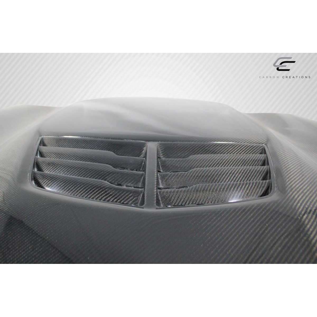 Modify your Chevrolet Camaro 2016 with our Exterior/Hoods - Part is viewed from a slightly elevated angle