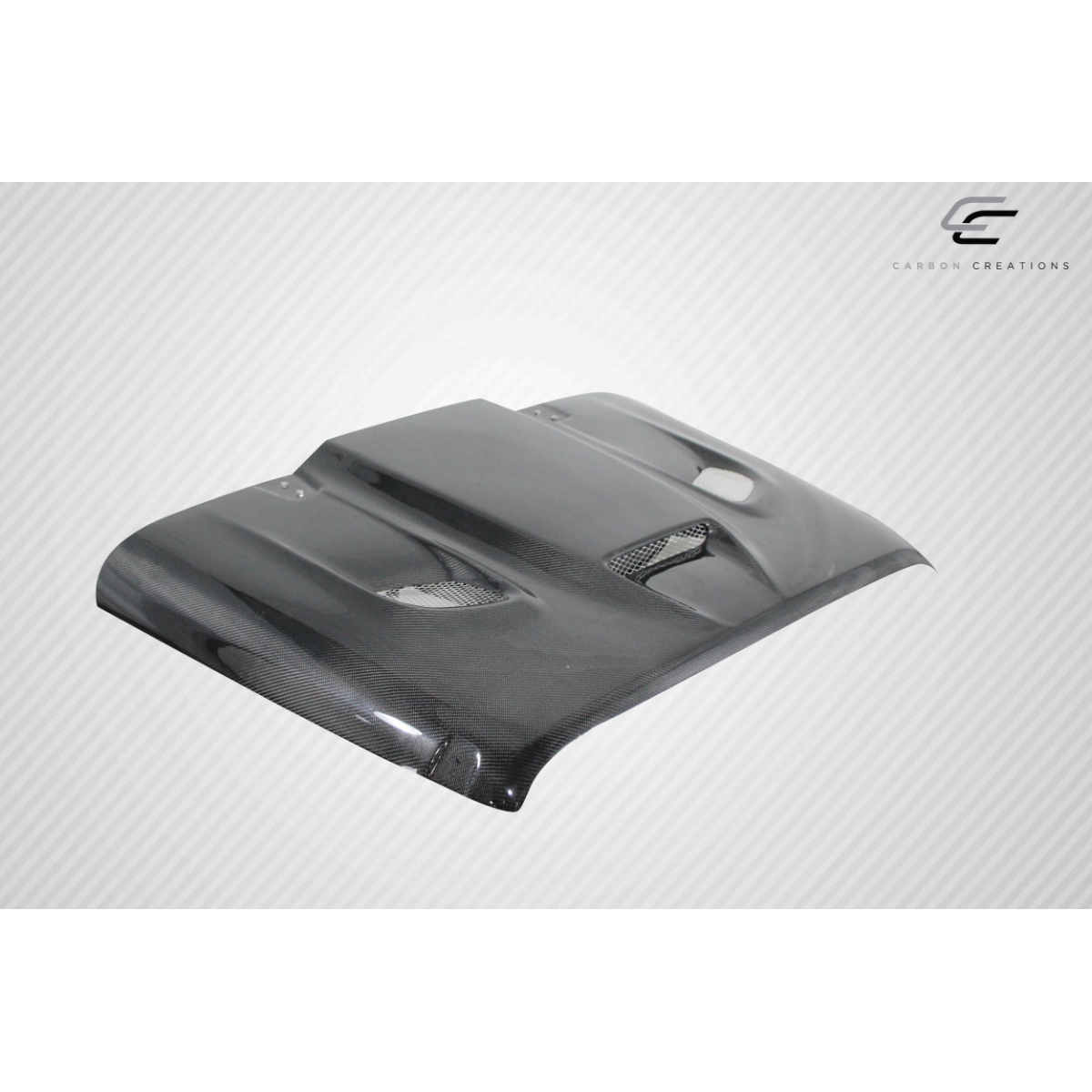 Modify your Jeep Wrangler 2007 with our Exterior/Hoods - Part is angled slightly to the right