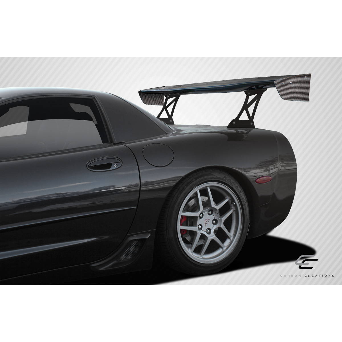 Modify your Universal   with our Exterior/Complete Body Kits - Rear angle highlighting the wing and rear design