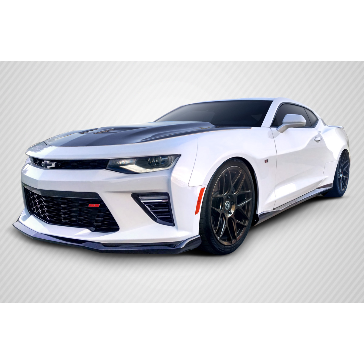 Modify your Chevrolet Camaro 2016 with our Exterior/Complete Body Kits - Front three quarter angle view of vehicle