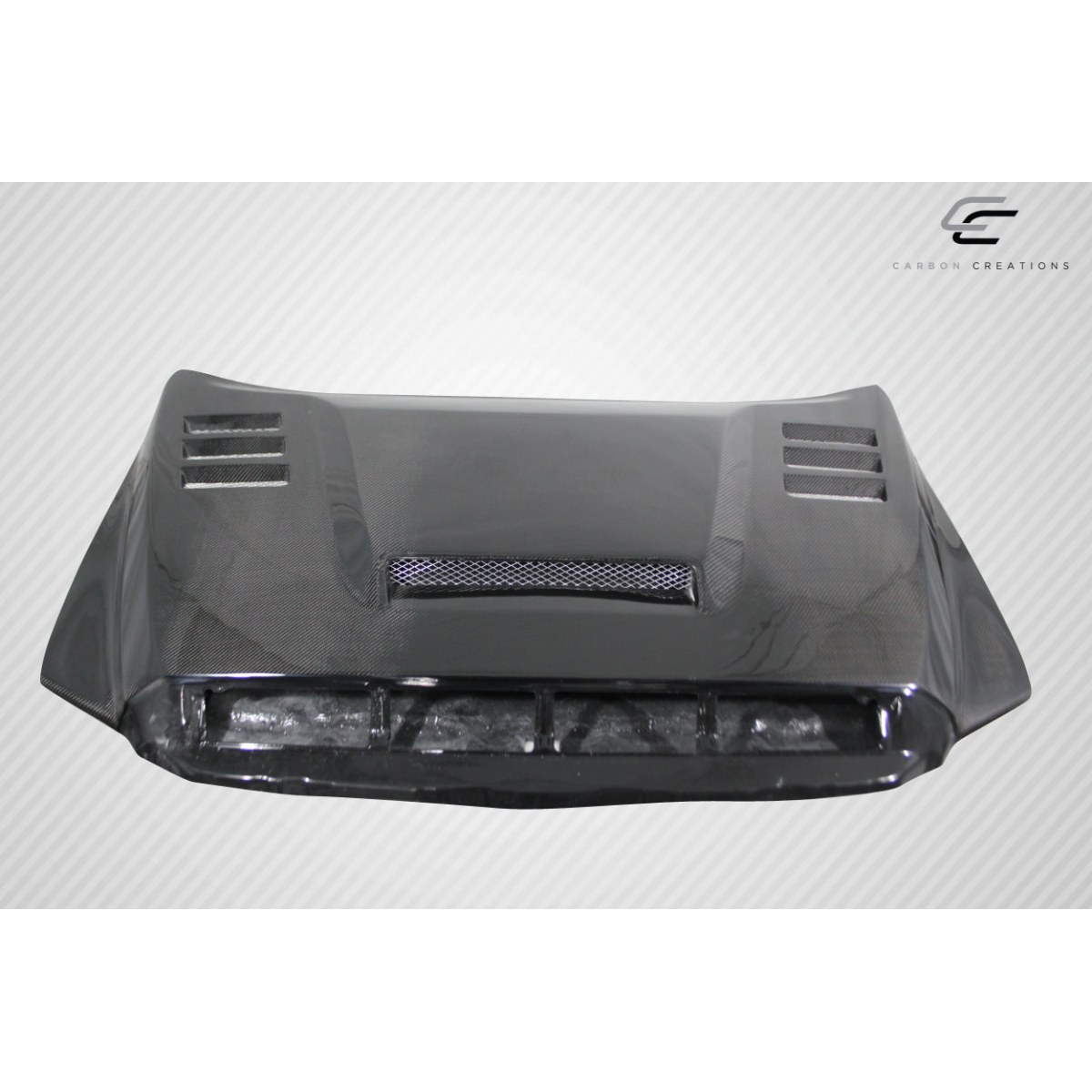 Modify your Toyota Tundra 2014 with our Exterior/Hoods - The part is viewed from a top-down angle