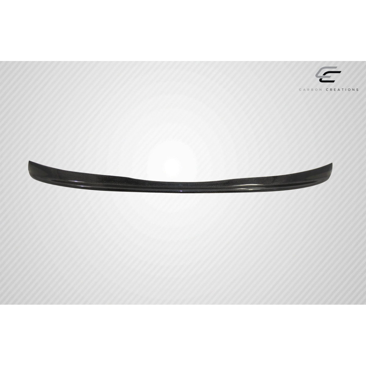 Modify your BMW 3-Series 2009 with our Exterior/Front Bumpers or Lips - Front view of a curved front lip spoiler